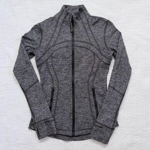 Lululemon Define Gray Women's Full-Zip Performance Jacket